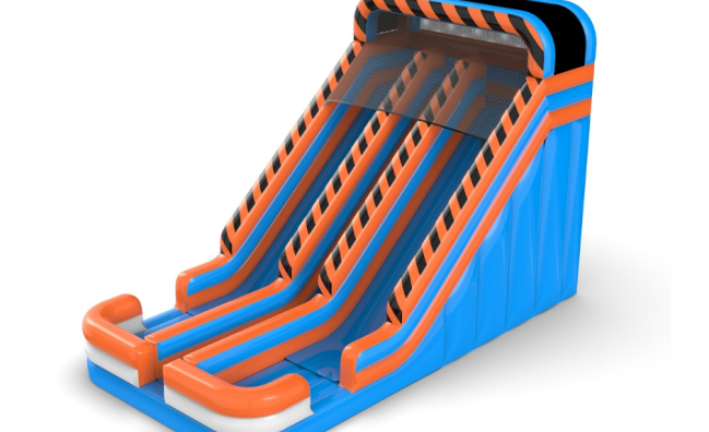 Dmuchana zjeżdżalnia duża